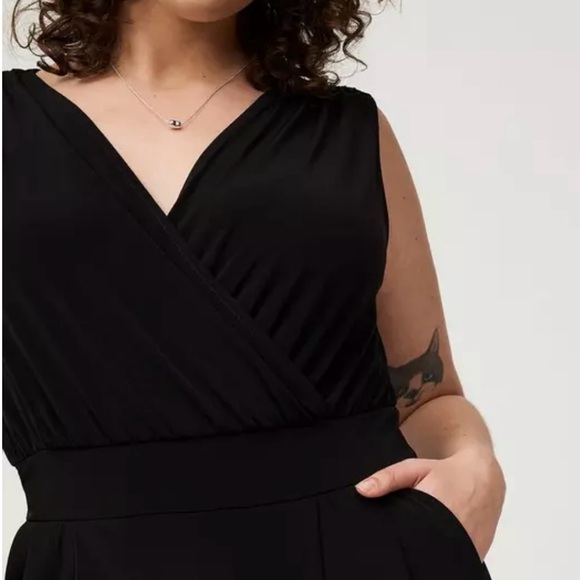 Torrid Classic Black Jumpsuit - Picture 4 of 15